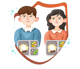 食堂进餐防护