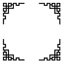 花边中国风元素