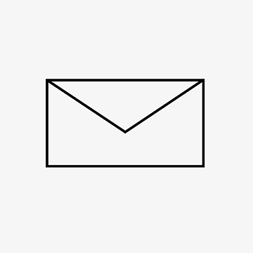 新信件 书信(1000x1000)png新的电子邮件界面符号封闭信封后面图标
