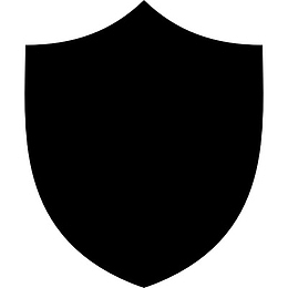 盾牌 安全 黑色 防护