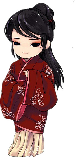 国潮汉服美女