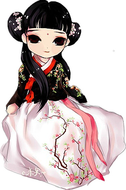穿汉服小姐姐