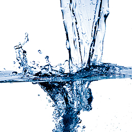 高清精美矢量倾倒的水