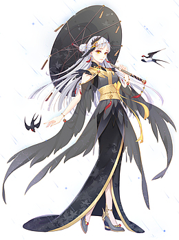 御姐 温柔 手绘 古风 动漫 复古