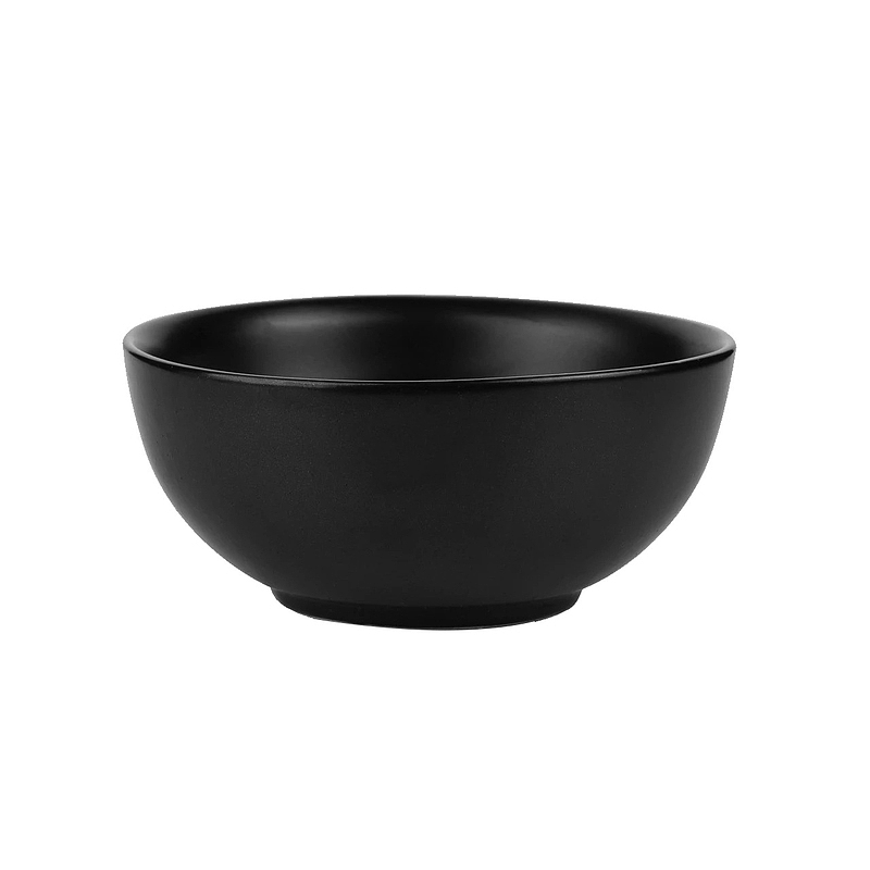 黑色瓷碗透明图