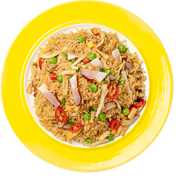 【风味料理】腊肉炒饭