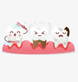口腔牙齿插画