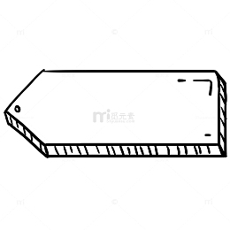 简约涂鸦风框对话框免扣png