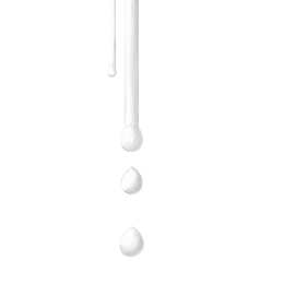 手绘牛奶水滴插画