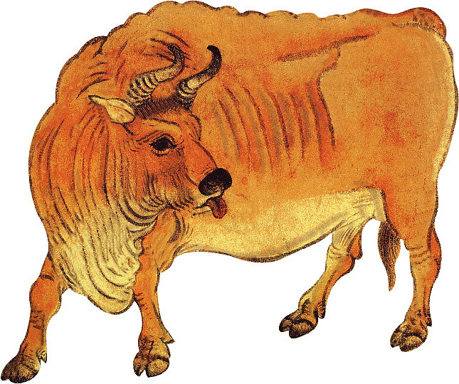 古画中国风公牛