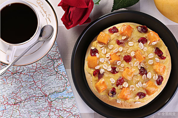 披萨和咖啡搭配