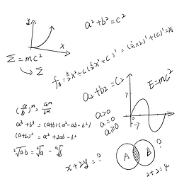 数学公式符号底纹
