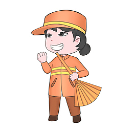 环卫工人素材