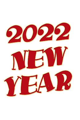 2022 新年 手绘 生肖虎 虎年元旦