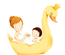 卡通一家人素材