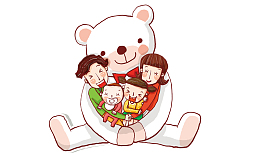 卡通一家人素材