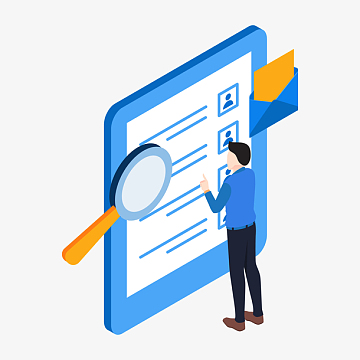 简约风在线投递简历元素