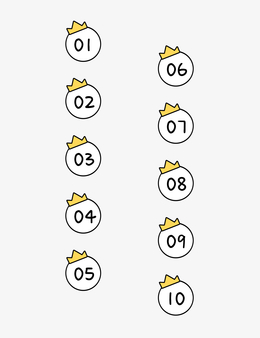 可爱数字设计元素 可爱数字免抠素材 觅元素51yuansu Com