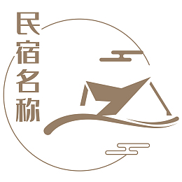 民宿房子logo