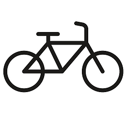 交通工具单车图标免抠图