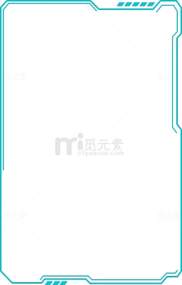 电子信息边框