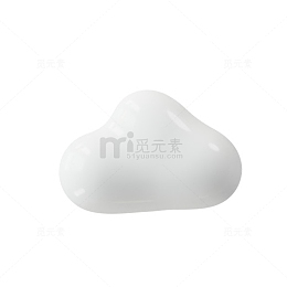 C4D渲染的白云