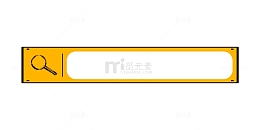 长方形搜索边框底纹