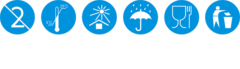 温度标志 防雨标志