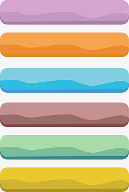 彩色圆形文本框