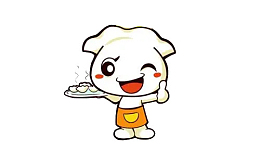 卡通型的水饺