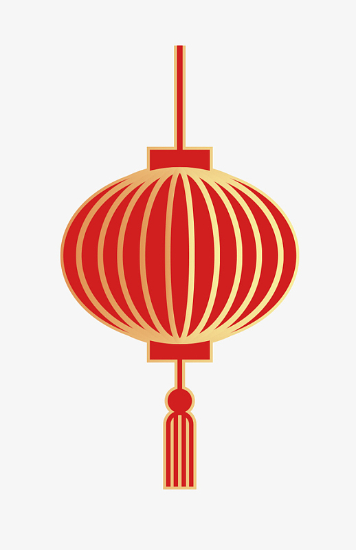 春节春节元素吉祥平安灯笼