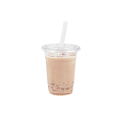 椰果奶茶透明杯