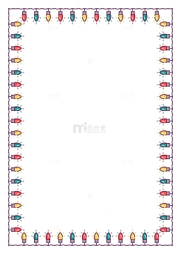圣诞边框，圣诞节，圣诞氛围