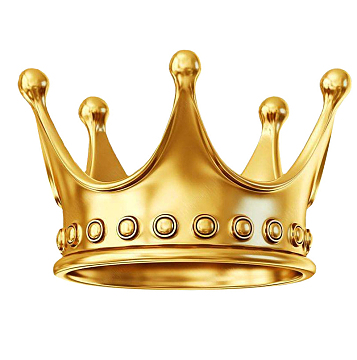 金色3d王冠