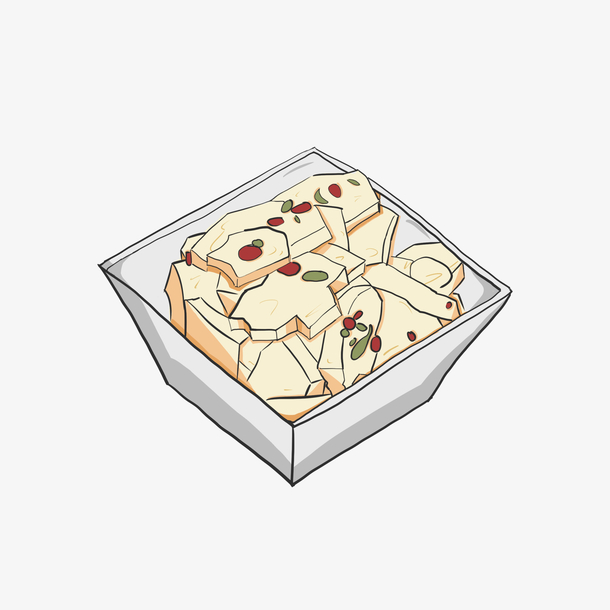 炒酸奶  手绘 卡通