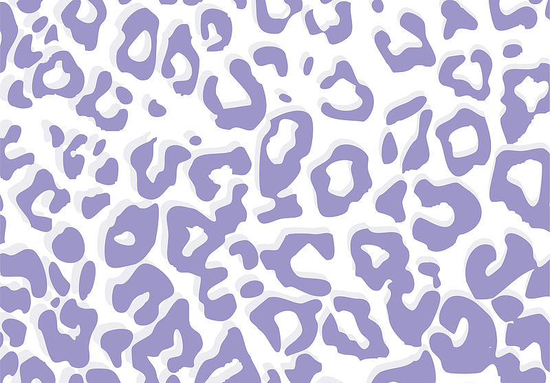 紫色豹纹元素