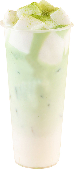 抹茶白玉豆腐