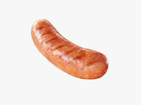 脆皮烤肠肉肠火山石烤肠