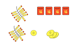 春节手绘元素