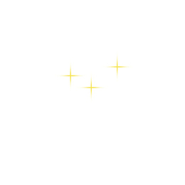淡黄色的小星星