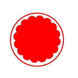 多边形花边边框