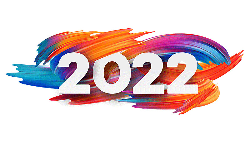 2022-年新年艺术字体