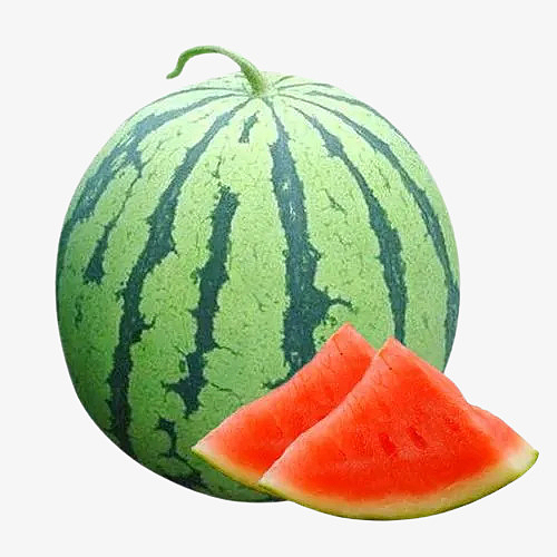 夏天清爽西瓜免抠素材免费下载_觅元素51yuansu.com
