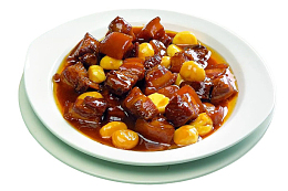 红烧肉烧板栗