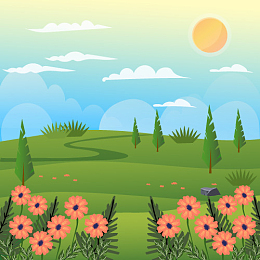 春暖花开阳光灿烂