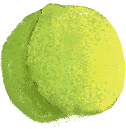 手绘高清免抠青梅素材