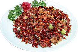 干煸辣子鸡