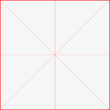 田字格单个适用于ppt设计
