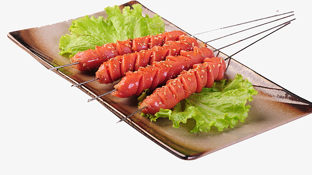 香肠食物素材_香肠食物图片元素-觅元素