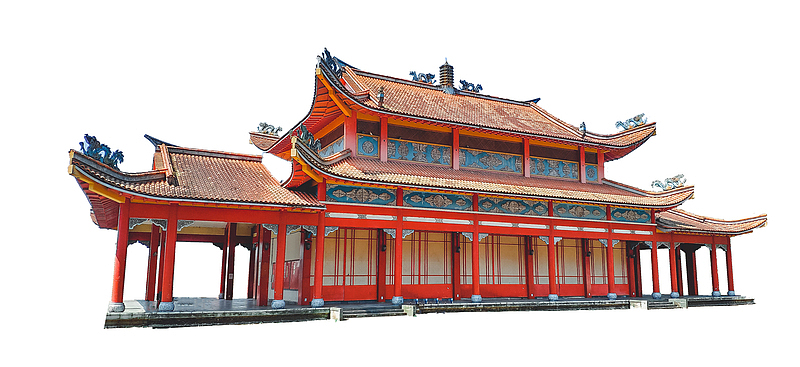 中国古式建筑古代亭台楼阁元素